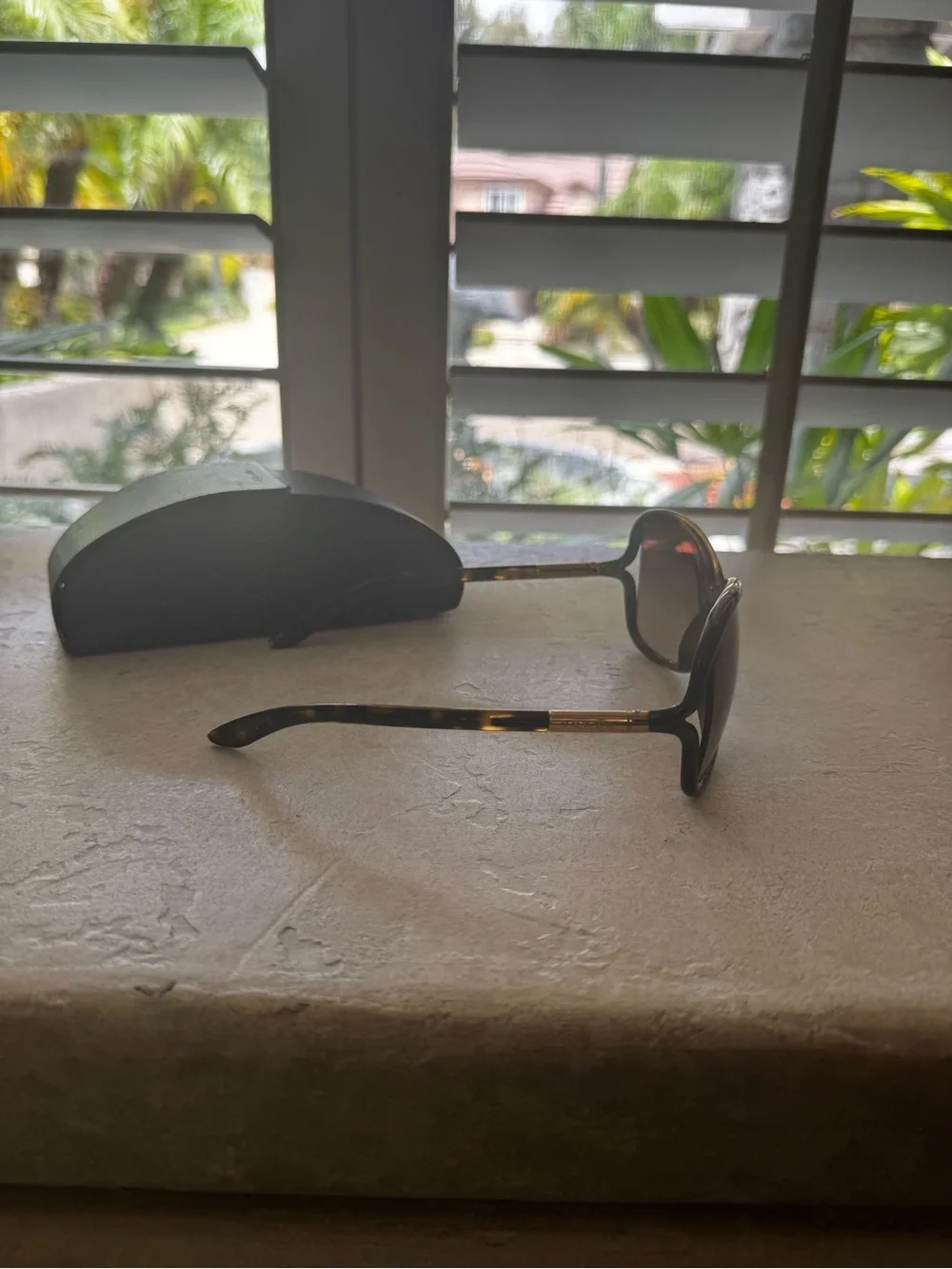 Prada Women's Oversized Brown Tortoise Sunglasses with Gradient Lenses